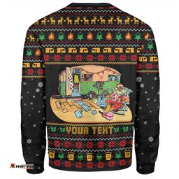 Amazing Aussie Australia Christmas Custom Aussie Christmas Merry Campers Sweatshirt