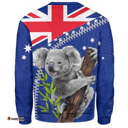 Amazing Aussie Australia Australia Day Koala Happy Australia Day Sweatshirt