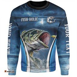 Amazing Aussie Australia Fishing Custom Jumping Barramundi Fishing  Sweatshirt