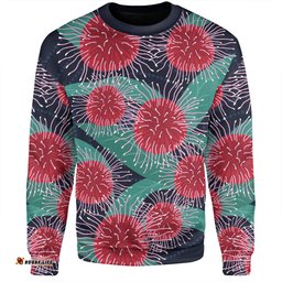Amazing Aussie Australia Aboriginal Australian Hakea Flower Artwork Sweatshirt