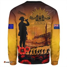 Amazing Aussie Australia ANZAC Day Guardian Of The Dawn Sweatshirt
