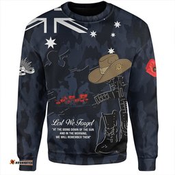 Amazing Aussie Australia Anzac Day Anzac Day The Australian Army Sweatshirt