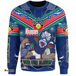 Amazing Aussie New Zealand WarriorsNaidoc Week Custom For Our Elders Home Jersey Sweatshirt