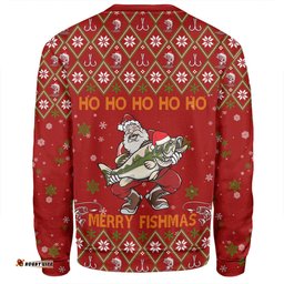 Amazing Aussie Australia Christmas Fishing Custom All I Want For Christmas Is A Big Bass Sweatshirt