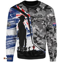 Amazing Aussie Australia Remembrance Day Heroic Soldier Legacy Sweatshirt