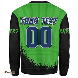 Amazing Aussie Canberra Raiders Heart Of A Fighter Tough And Fearless Sweatshirt