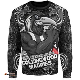 Amazing Aussie Collingwood Spirit Warriors Of The Game Sweatshirt