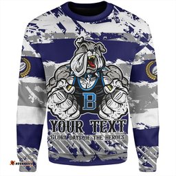 Amazing Aussie Canterbury Bankstown Bulldogs Theme Song Inspired Sweatshirt