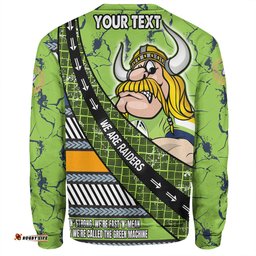 Amazing Aussie Canberra Raiders Theme Song For Rugby With Sporty Style Sweatshirt