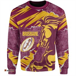 Amazing Aussie Brisbane Broncos Theme Song Sweatshirt
