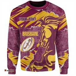 Amazing Aussie Brisbane Broncos Theme Song Sweatshirt