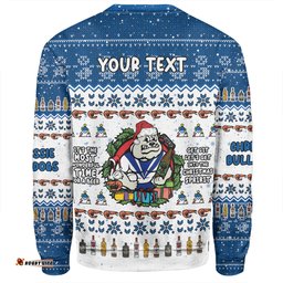 Amazing Aussie Canterbury Bankstown Bulldogs Christmas Custom Chrissie Spirit Sweatshirt