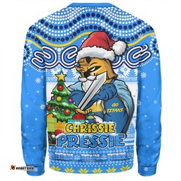 Amazing Aussie Gold Coast Titans Aussie Ugly Christmas For Die Hard Fan Supporters Sweatshirt