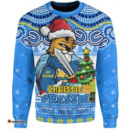 Amazing Aussie Gold Coast Titans Aussie Ugly Christmas For Die Hard Fan Supporters Sweatshirt