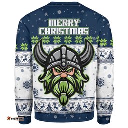 Amazing Aussie Canberra Raiders Christmas Custom Special Ugly Christmas Sweatshirt
