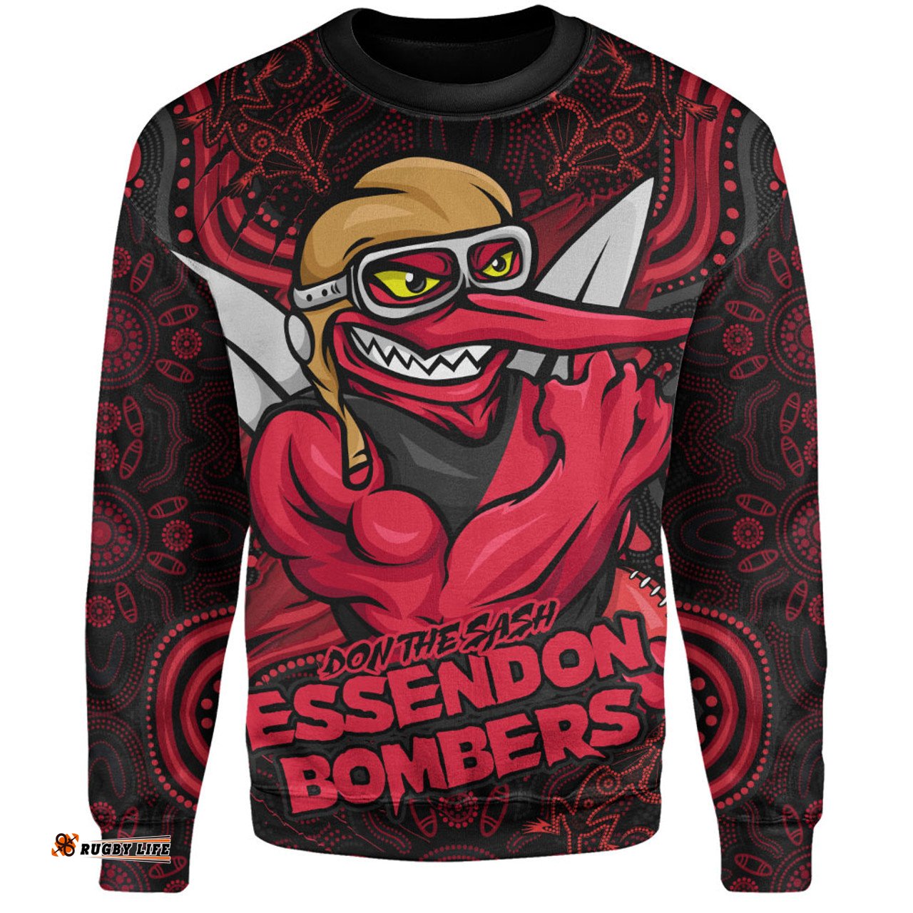 Amazing Aussie Essendon Spirit Warriors Of The Game Sweatshirt