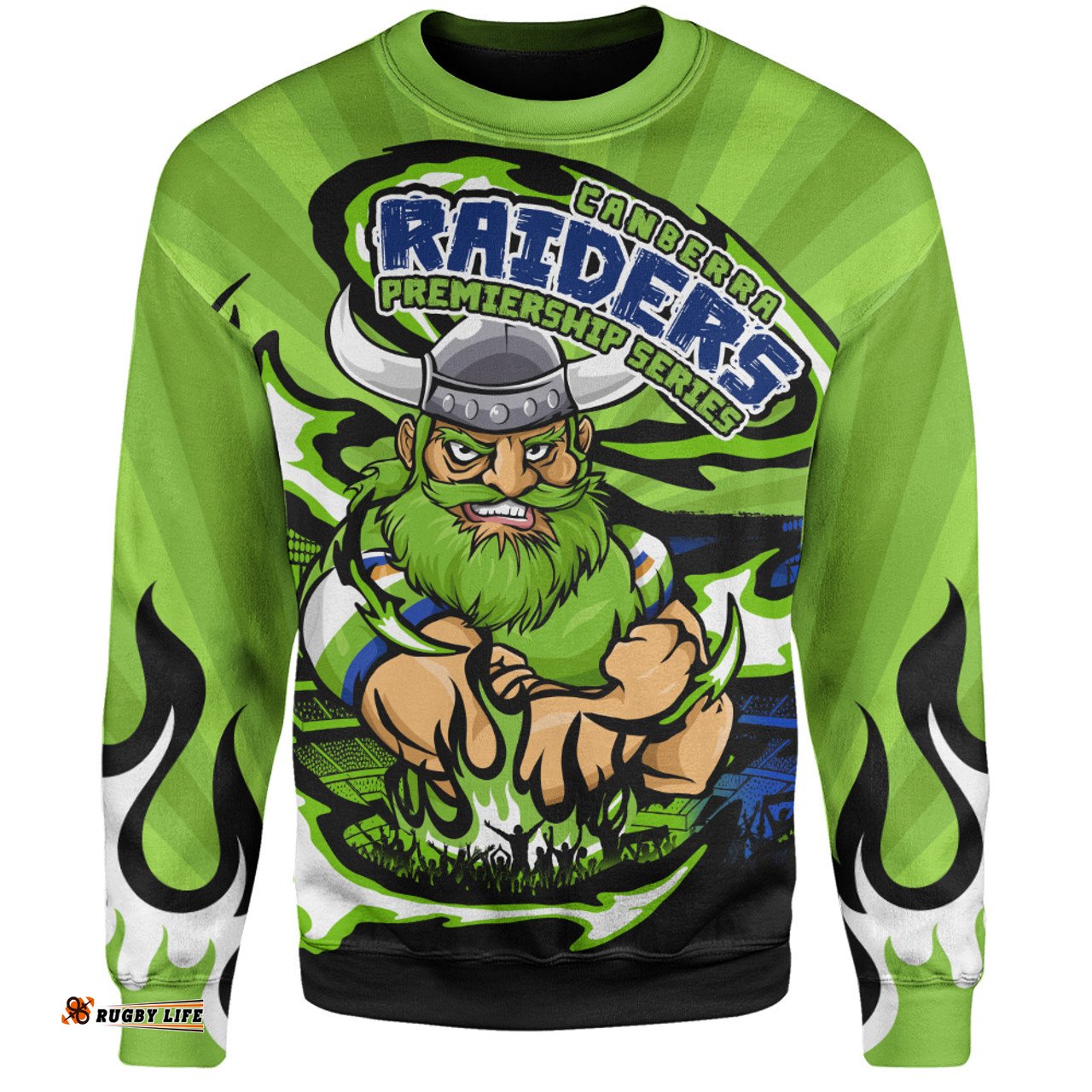Amazing Aussie Canberra Raiders Premiership Series Sports Gear Sweatshirt