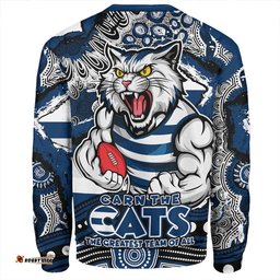 Amazing Aussie Geelong Cats Blazing Spirit Of Victory Sweatshirt