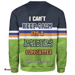 Amazing Aussie Canberra Raiders Custom Canberra Raiders Supporter Sweatshirt