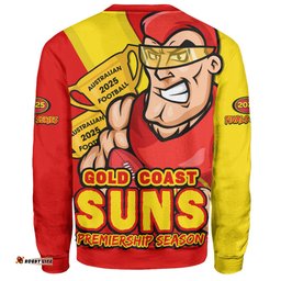 Amazing Aussie Gold Coast SUNS Australian Football Finals Premiership Spirit Sweatshirt