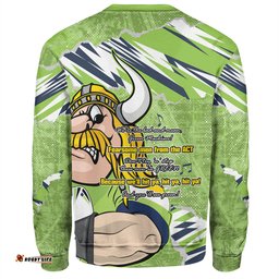 Amazing Aussie Canberra Raiders Theme Song Sweatshirt