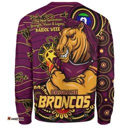 Amazing Aussie Brisbane Broncos Spirit Of NAIDOC Series Sweatshirt