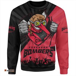 Amazing Aussie Essendon Breaking Through Fan Design Sweatshirt