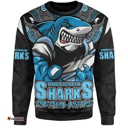 Amazing Aussie Cronulla Sutherland Sharks Final Clash Battle Edition Sweatshirt