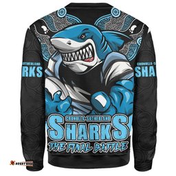 Amazing Aussie Cronulla Sutherland Sharks Final Clash Battle Edition Sweatshirt