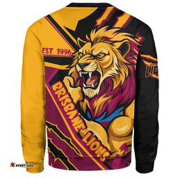 Amazing Aussie Brisbane Lions Battlefield Glory Gear Sweatshirt