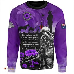 Amazing Aussie Australia Anzac Day Remembering The Animals Victims Of War Sweatshirt