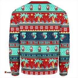 Amazing Aussie Australia Sunny Christmas By The Sea Red Sweatshirt