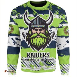 Amazing Aussie Canberra Raiders Theme Song Inspired Sweatshirt