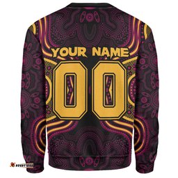 Amazing Aussie Brisbane Lions Spirit Warriors Of The Game Sweatshirt