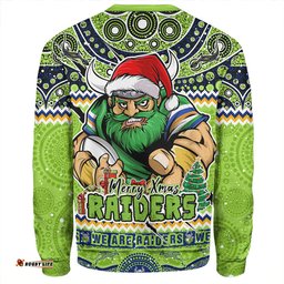 Amazing Aussie Canberra Raiders Aboriginal Xmas Special Ugly Christmas Style Sweatshirt
