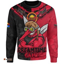 Amazing Aussie Essendon Dreamtime Warriors Of Culture Sweatshirt