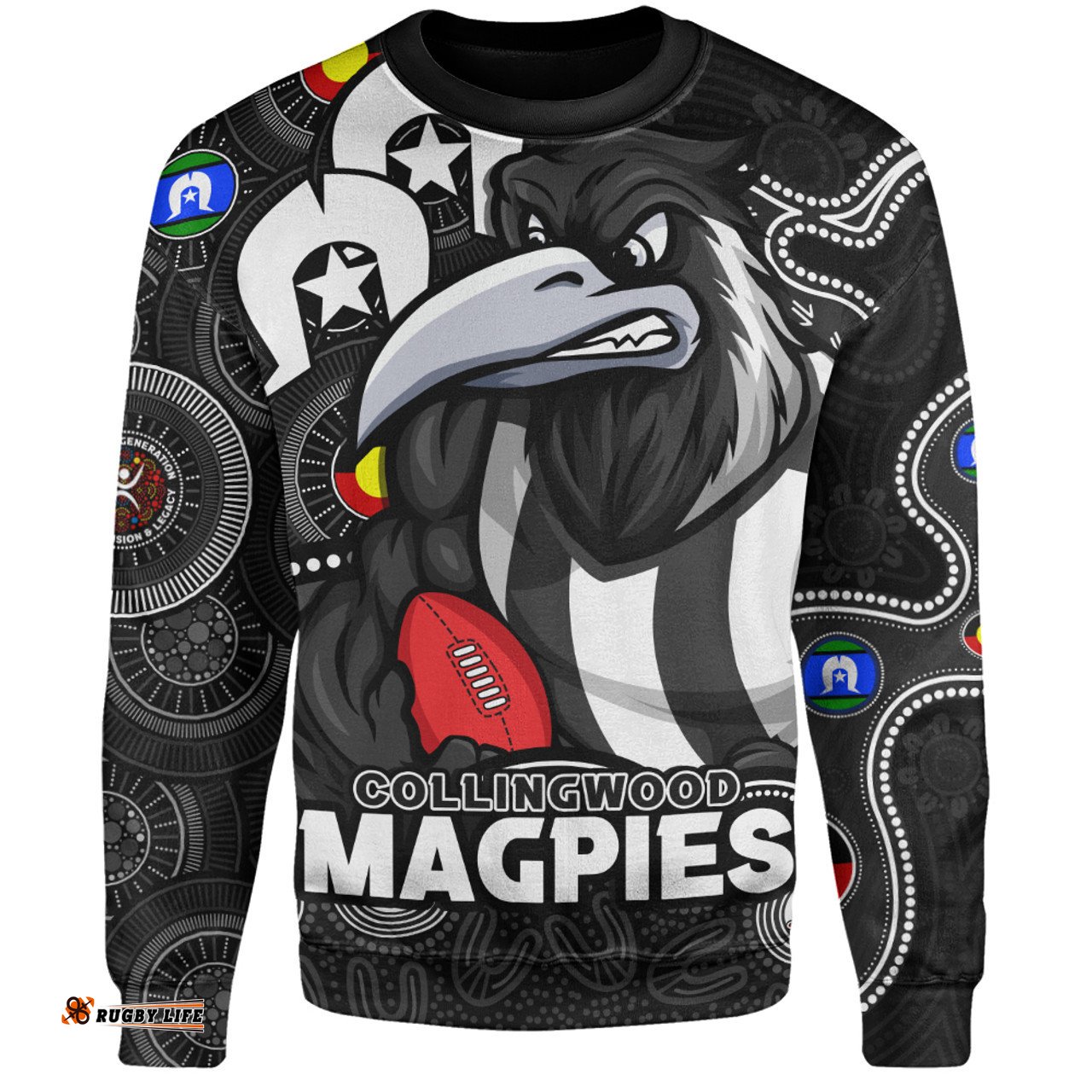 Amazing Aussie Collingwood NAIDOC Spirit Of Country Sweatshirt