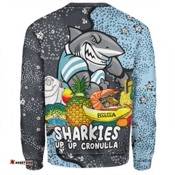 Amazing Aussie Cronulla Sutherland Sharks Custom Australian Big Things Sweatshirt
