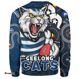 Amazing Aussie Geelong Cats NAIDOC Spirit Of Country Sweatshirt