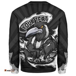 Amazing Aussie Collingwood Premiership Series Flame Edition Sweatshirt