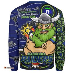 Amazing Aussie Canberra Raiders Spirit Of NAIDOC Series Sweatshirt