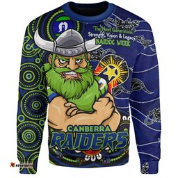 Amazing Aussie Canberra Raiders Spirit Of NAIDOC Series Sweatshirt
