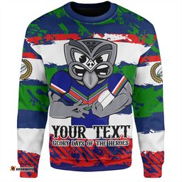 Amazing Aussie New Zealand Warriors Sport Theme Song Inspired Sweatshirt