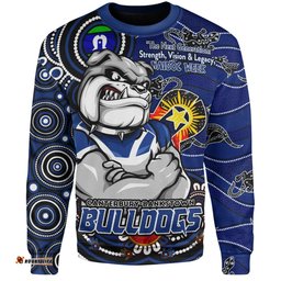 Amazing Aussie Canterbury Bankstown Bulldogs Spirit Of NAIDOC Series Sweatshirt