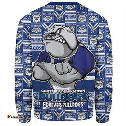 Amazing Aussie Canterbury Bankstown Bulldogs Champion’s Pride Comic Style Sweatshirt
