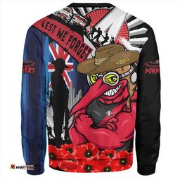 Amazing Aussie Essendon Anzac Day Honor United In Spirit Sweatshirt