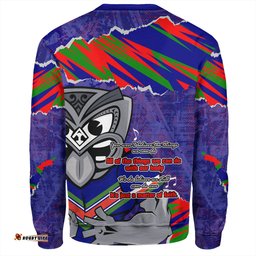 Amazing Aussie New Zealand Warriors Sport Theme Song Sweatshirt