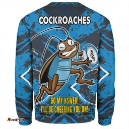 Amazing Aussie Cockroach Sport Custom Go My NSWer Sweatshirt
