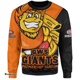 Amazing Aussie GWS GIANTS Australian Football Finals Premiership Spirit Sweatshirt