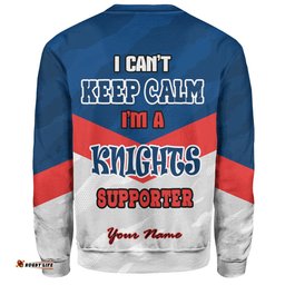 Amazing Aussie Newcastle Knights Custom Knights Supporter Sweatshirt